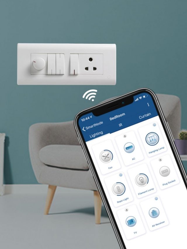 Control switches wirelessly from your phone